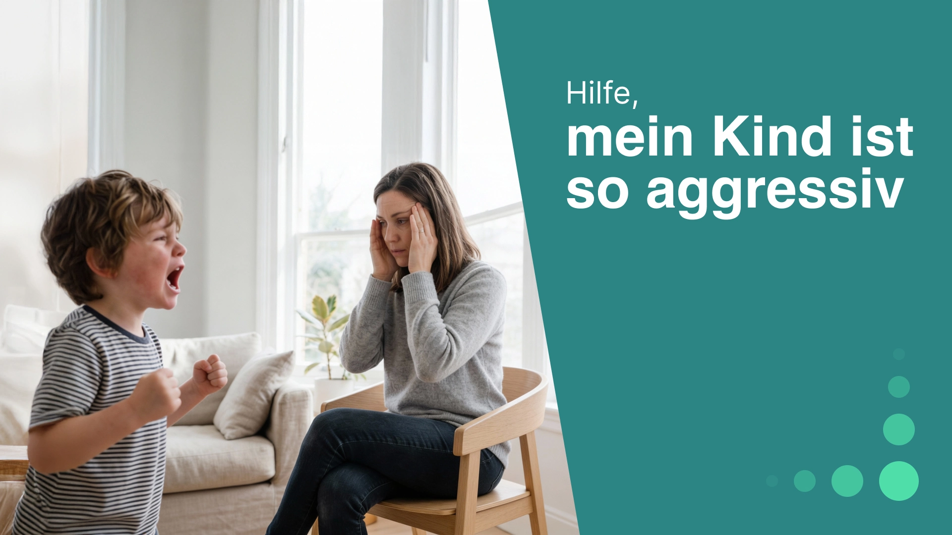 Hilfe, mein Kind ist so aggressiv